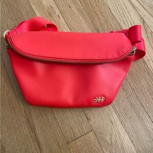 Freshly picked poppy red fanny pack